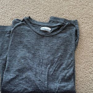 Columbia Heathered Gray Long sleeve Top
